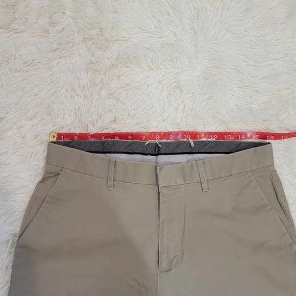 Murano Wardrobe Essentials Men Business Casual Beige Dress Pants Size 32W x 30L - Picture 2 of 8